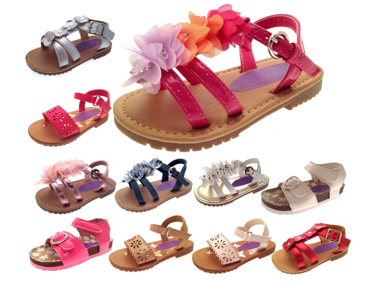 childrens party sandals